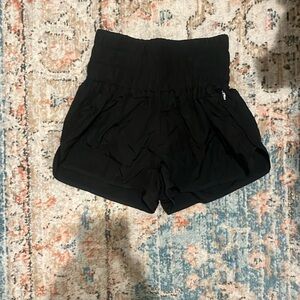 Black the way home free people shorts (S)